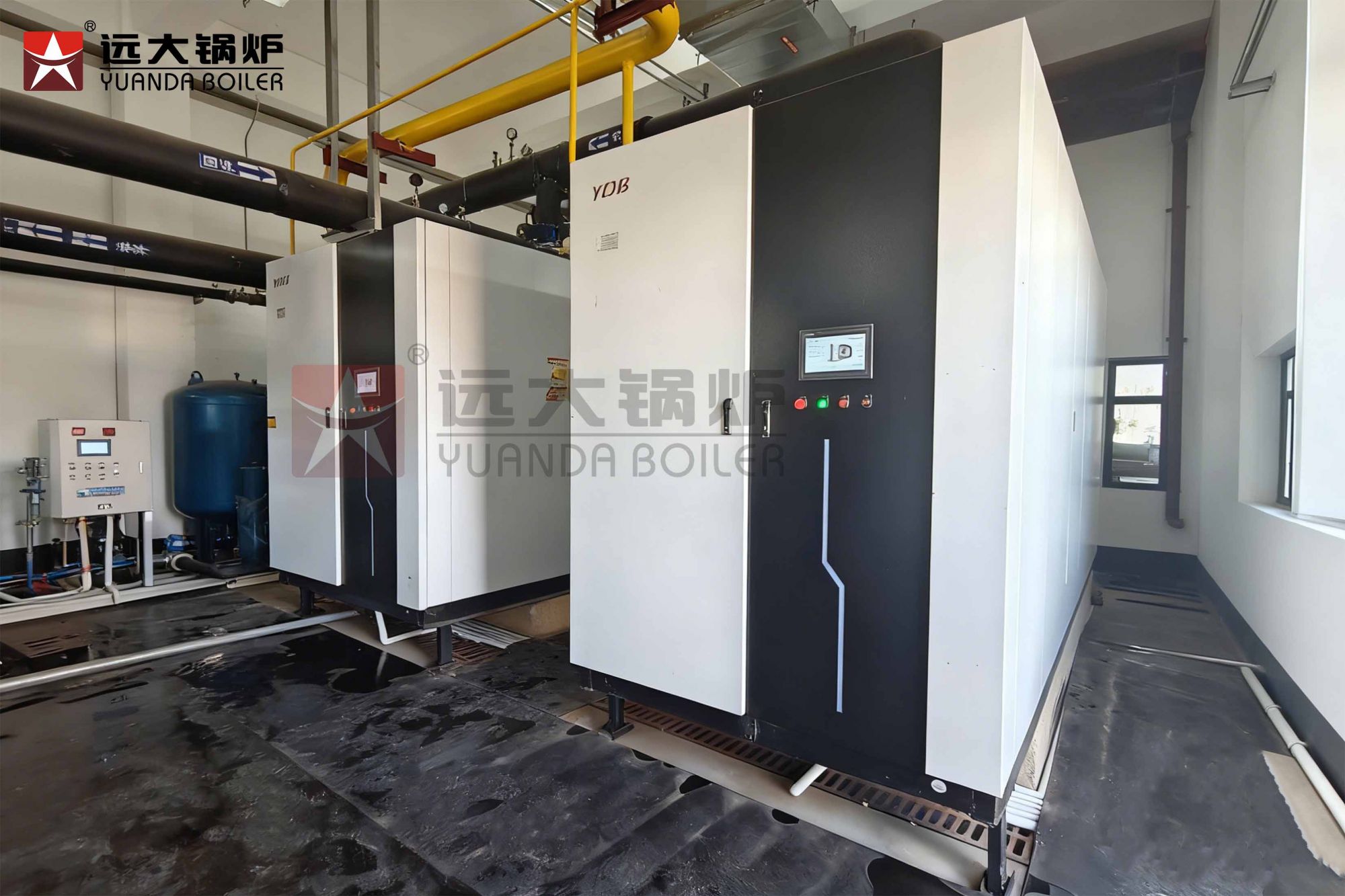 甘肅蘭州某賓館4臺YDB燃?xì)庹婵绽淠裏崴畽C(jī)組