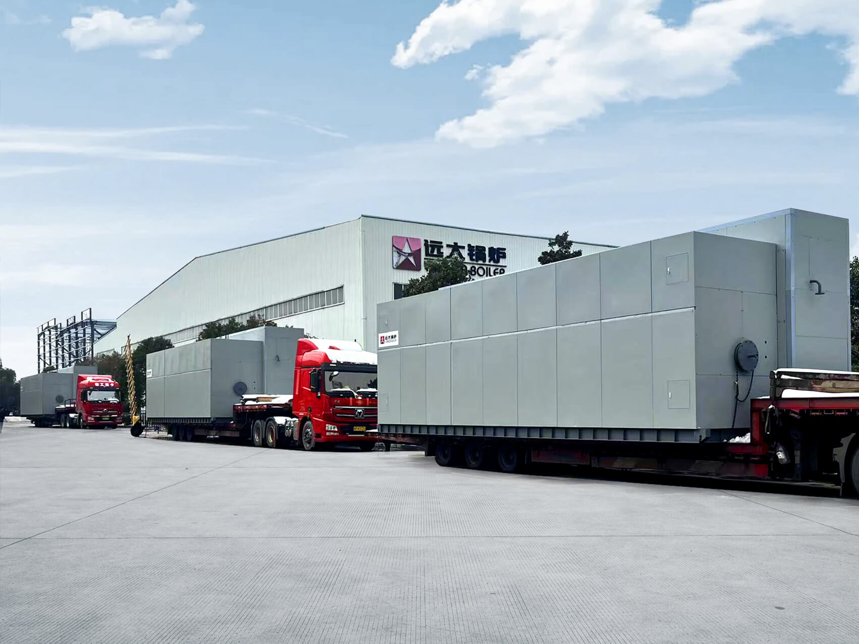 油田用燃?xì)忮仩t現(xiàn)場圖